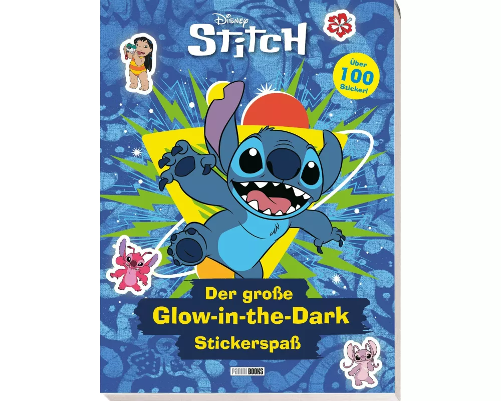 Disney Stitch: Der große Glow-in-the-Dark Stickerspaß