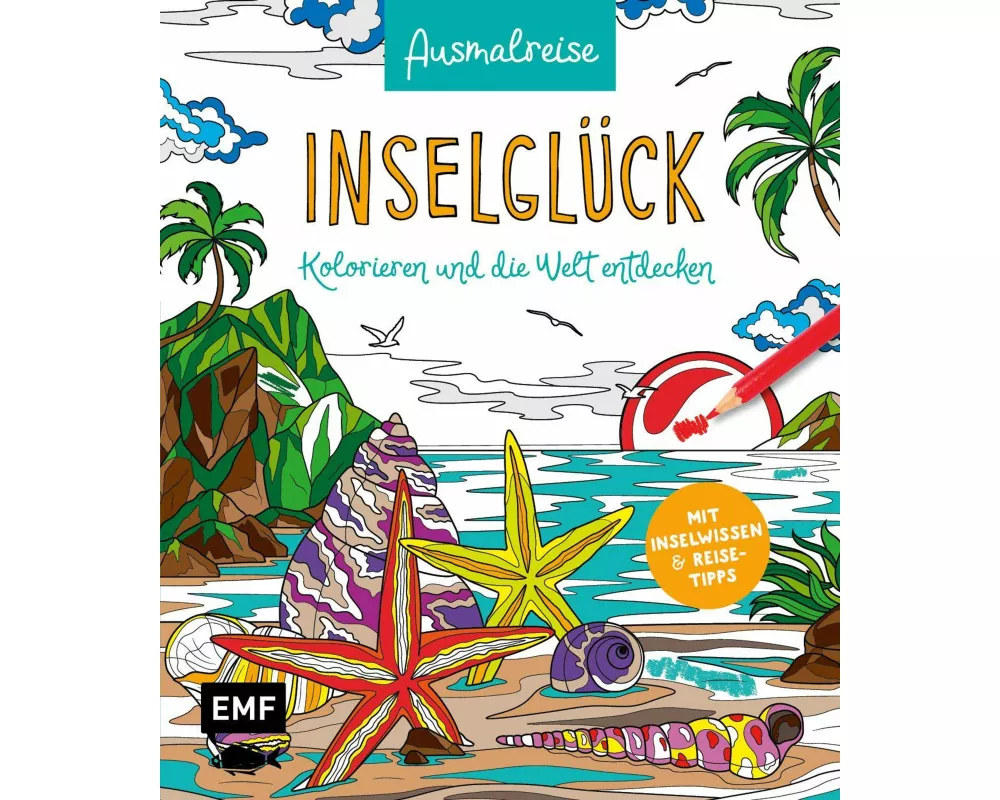 Ausmalreise Inselglück