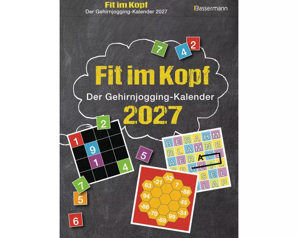 Fit im Kopf - der Gehirnjogging-Kalender 2027