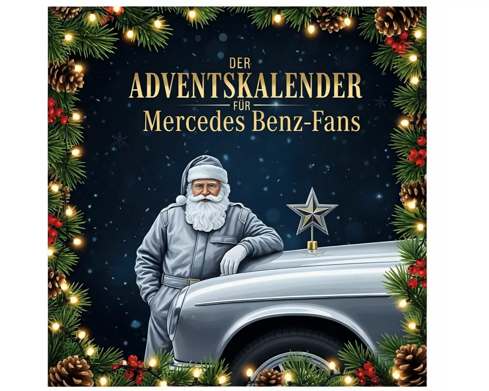Der Adventskalender für Mercedes Benz-Fans