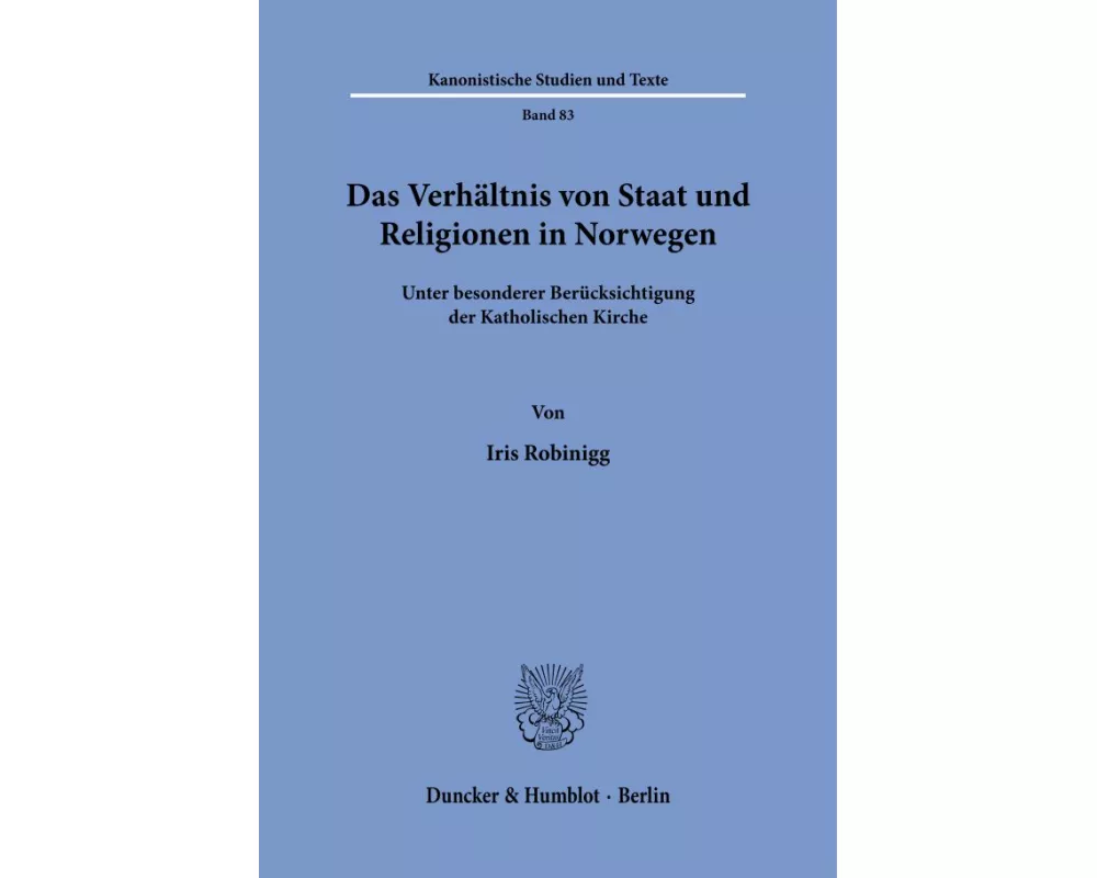 Das Verhältnis von Staat und Religionen in Norwegen