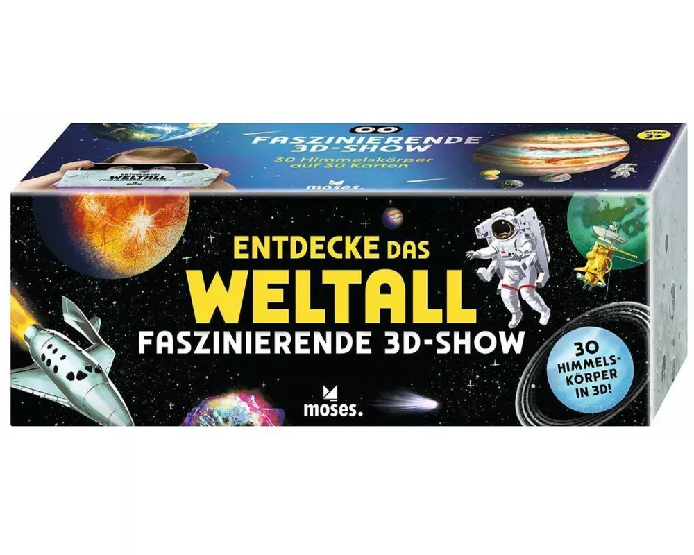Faszinierende 3D-Show: Entdecke das Weltall