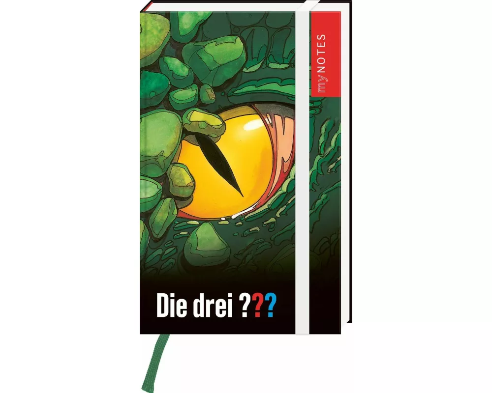 myNOTES Papeterie: Notizbuch A6 Die drei ??? – Das Auge des Drachen
