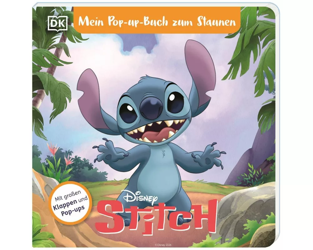 Mein Pop-up-Buch zum Staunen. Disney Stitch