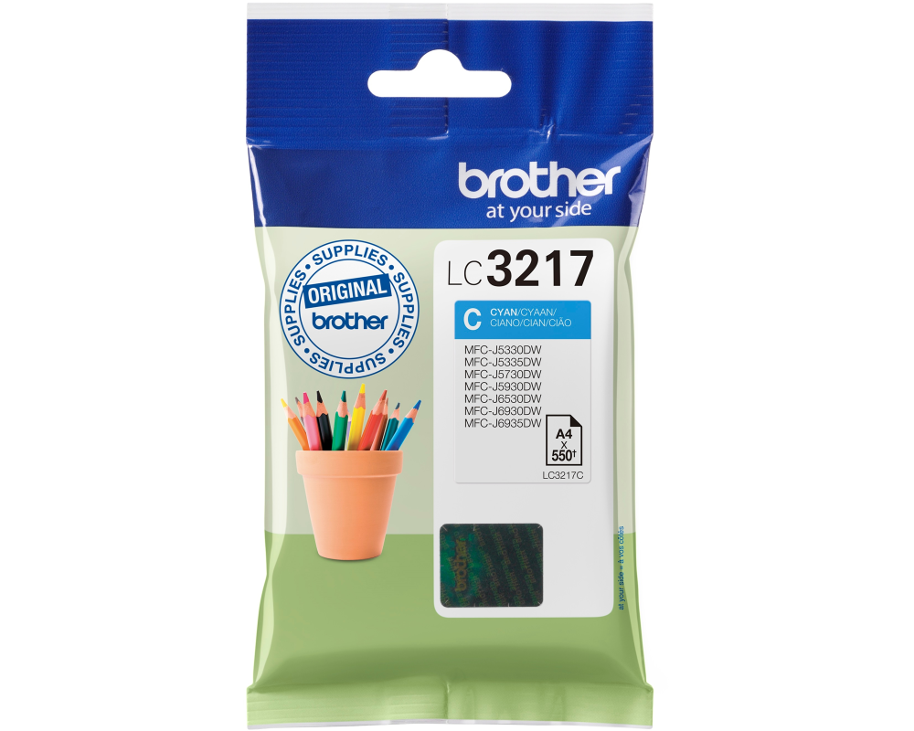 Brother Tinte Brother LC-3217C Cyan