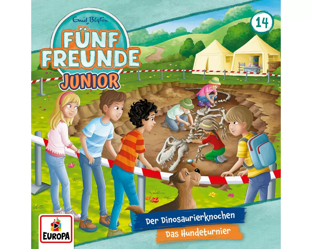 Fünf Freunde Junior 14: Der Dinosaurierknochen / Das Hundeturnier
