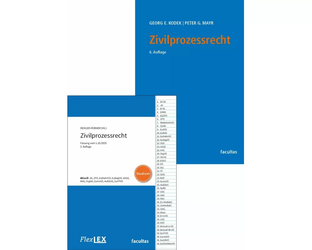 Kombipaket Zivilprozessrecht