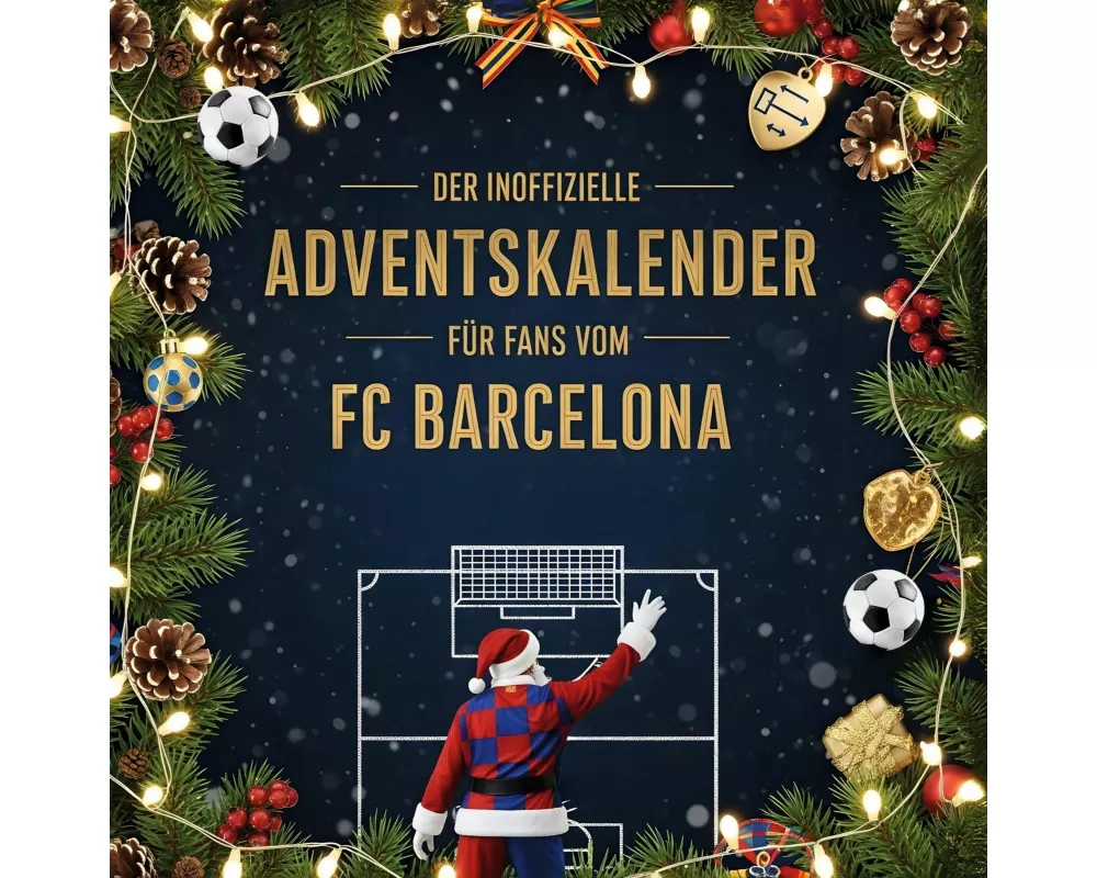 Der inoffizielle Adventskalender für Fans vom FC Barcelona