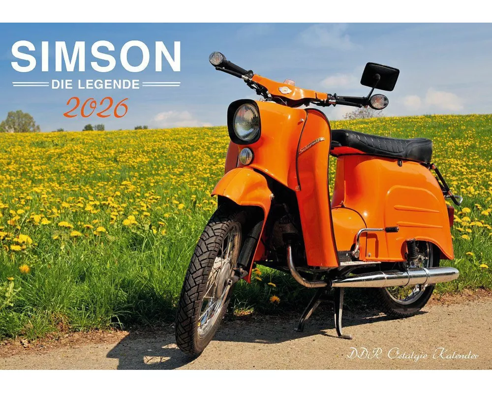 Simson Kleinkrafträder Kalender 2026