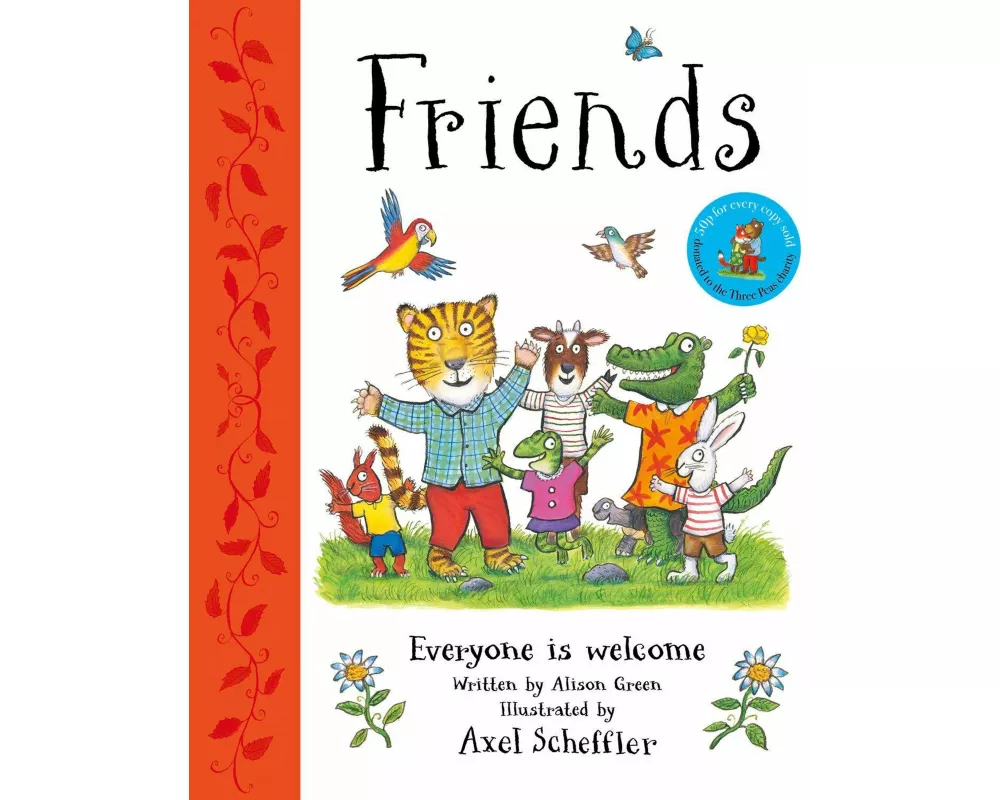 Friends: Axel Scheffler's gorgeous picture book about welcoming others and making friends