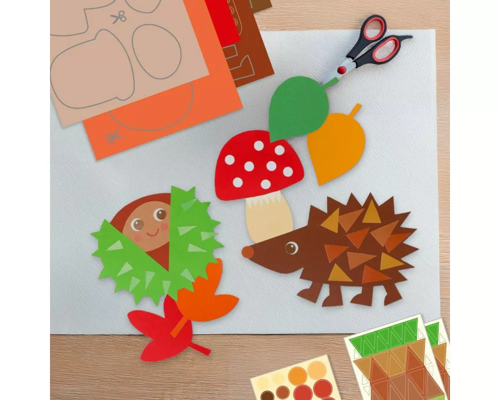 Bastelset - Erstes Schneiden Kastanienkumpel