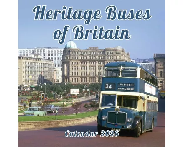 Heritage Buses of Britain Calendar 2026