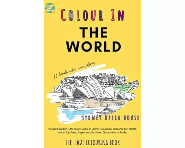 World Colouring Book (A4)