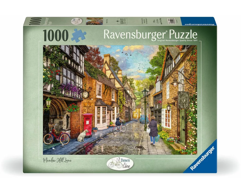 Erwachsenenpuzzle 1000 Teile - Meadow Hill Lane