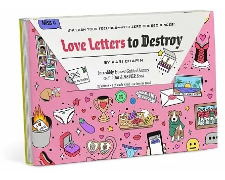 Knock Knock Love Letters to Destroy Journal
