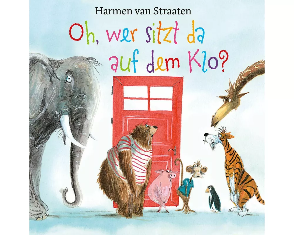 Oh, wer sitzt da auf dem Klo?