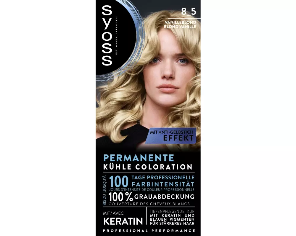 Syoss Haarcoloration 8-5 Vanilleblond