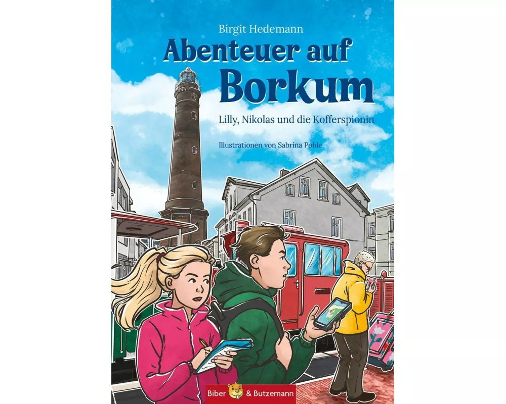 Abenteuer auf Borkum - Lilly, Nikolas und die Kofferspionin