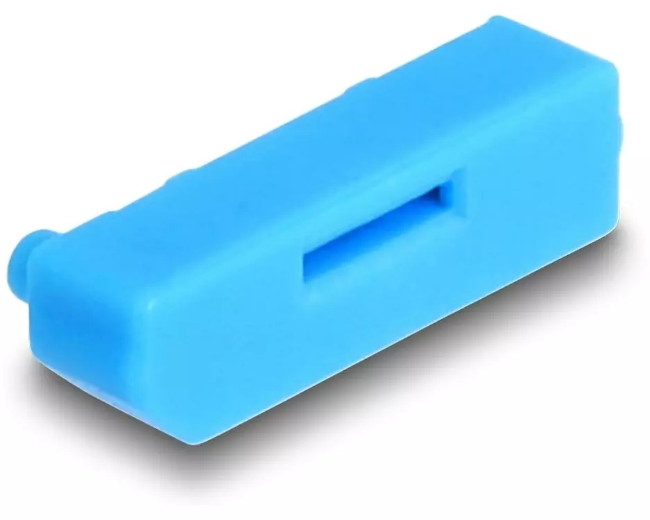 Delock Port Blocker DisplayPort Buchse 10 Stück Blau