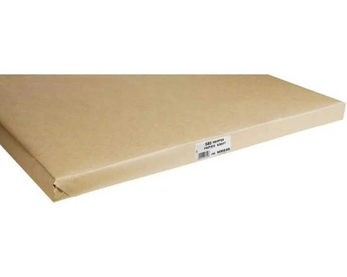 PRO nappe Papiertischtuch 500 Stück, 70 cm x 70 cm, Braun