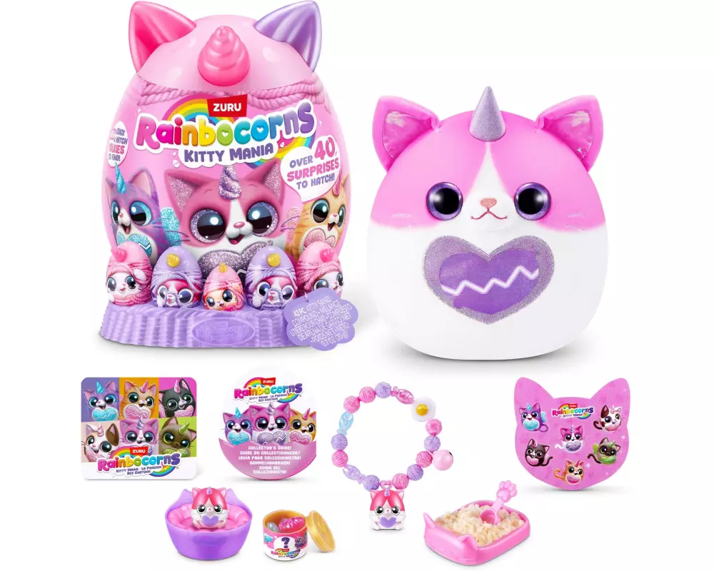 Zuru Figur Rainbocorns Eggzania Kitty Mania assortiert