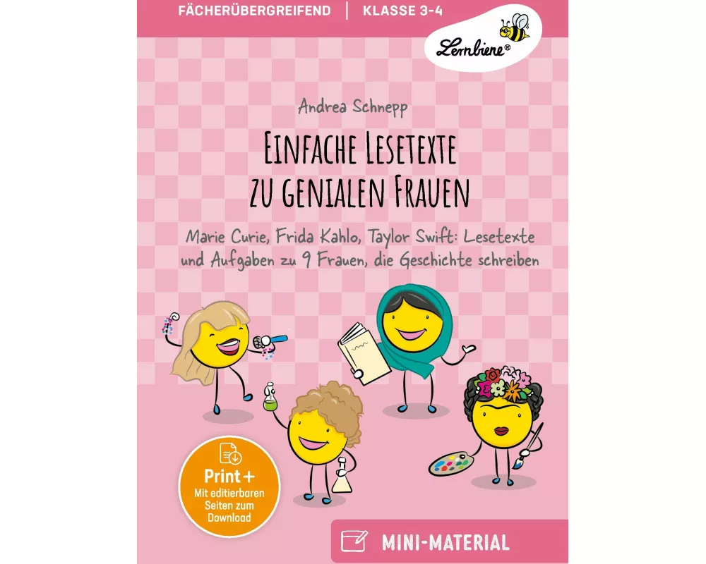 Einfache Lesetexte zu genialen Frauen