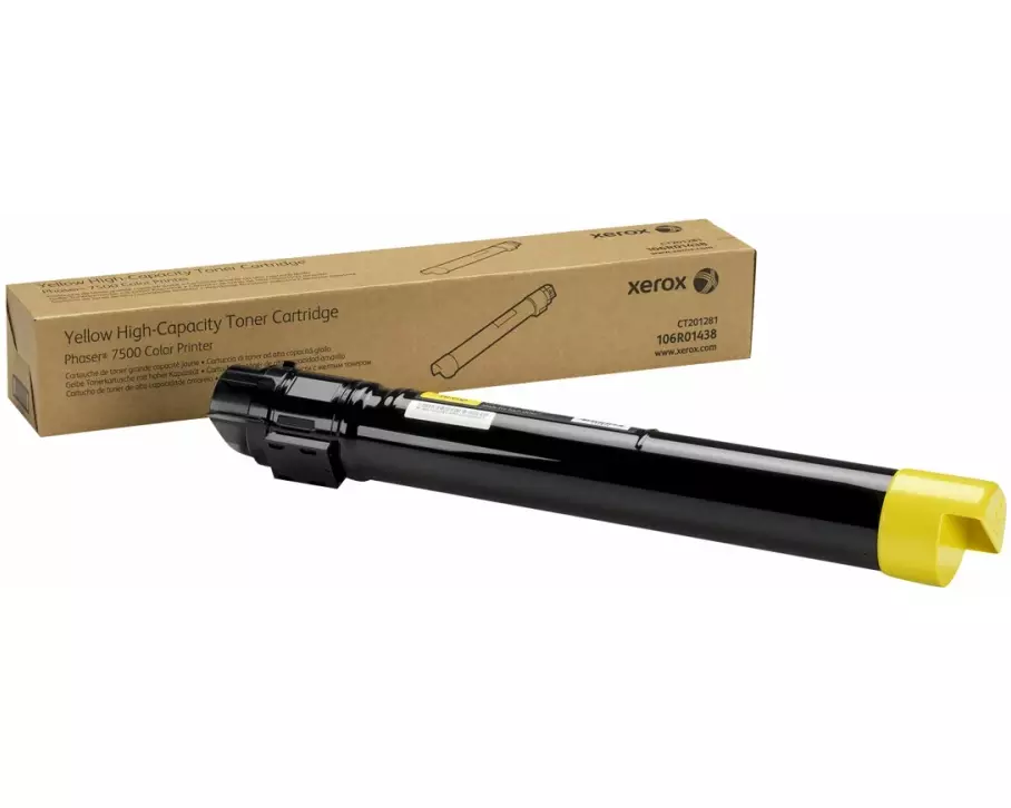 XEROX XFX Toner yellow for Phaser 7500 high Capacity 17.800 pages