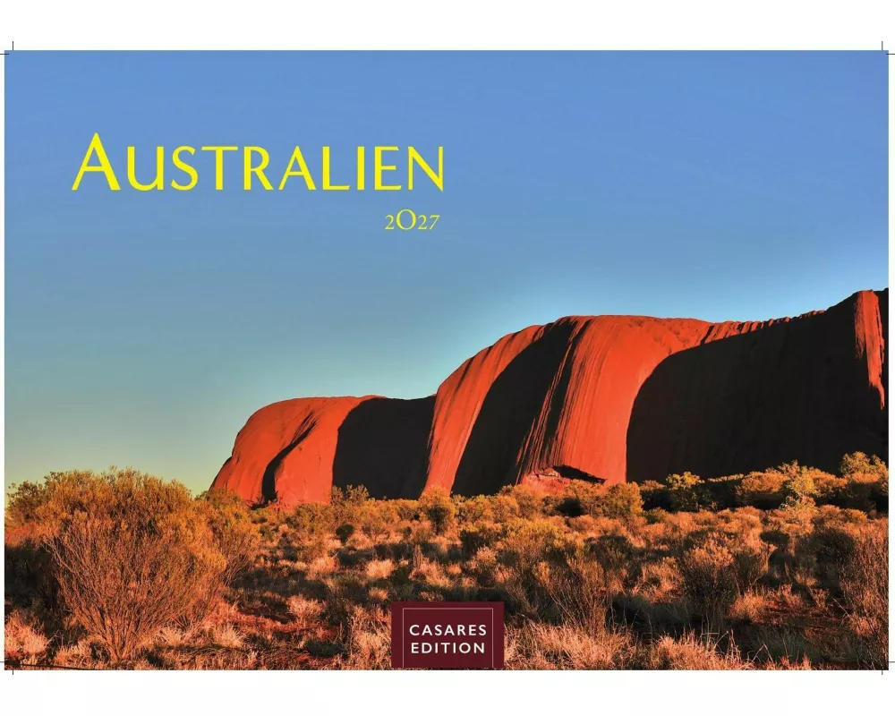 Australien Kalender 2027 - Wandkalender | Fotokalender Ozeanien 24x35cm - 12 atemberaubende Landschaften aus Down Under, perfekt als Geschenk & Wandde