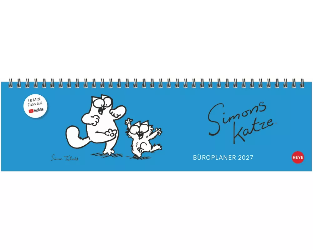 Simons Katze Büroplaner 2027