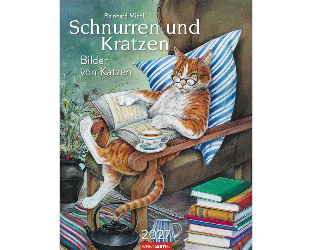 Schnurren und Kratzen - Bilder von Katzen Kalender 2027