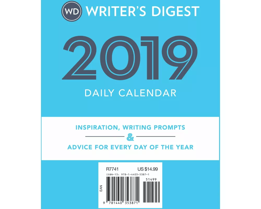 Writer's Digest 2019 Daily Calendar