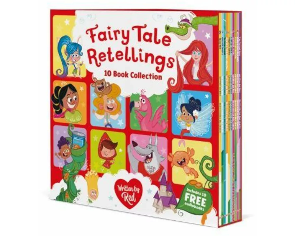 Fairy Tale Retellings by Red: 10 Book Collection