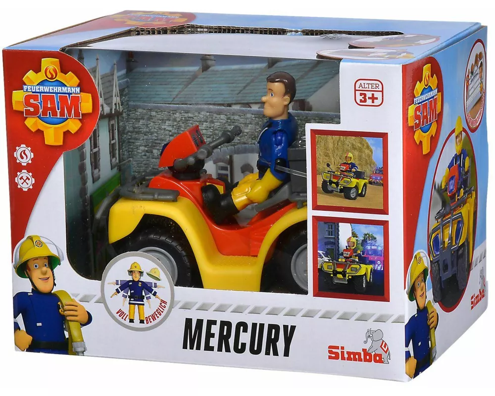Sam Mercury-Quad mit Figur
