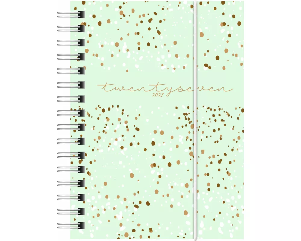 rido/idé 7013102027 Taschenkalender Mod. perfect/Technik I 2027 "Confetti" A6, Kunststoff