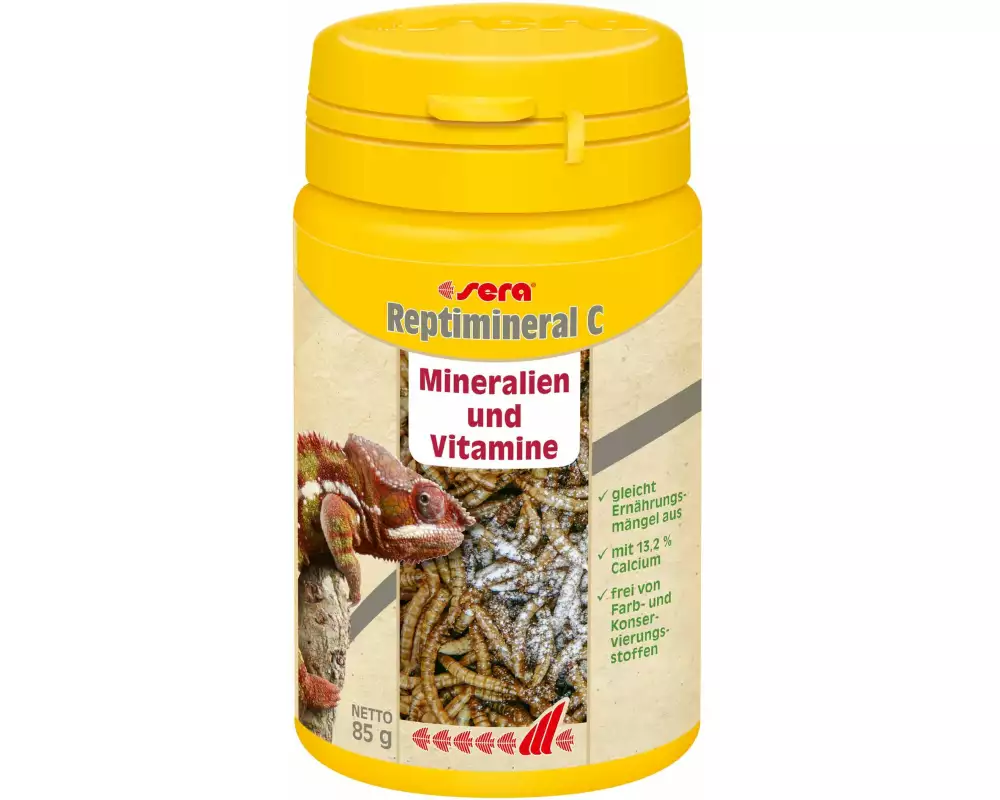 sera Zusatzpräparat Reptimineral C, 100 ml, 85g