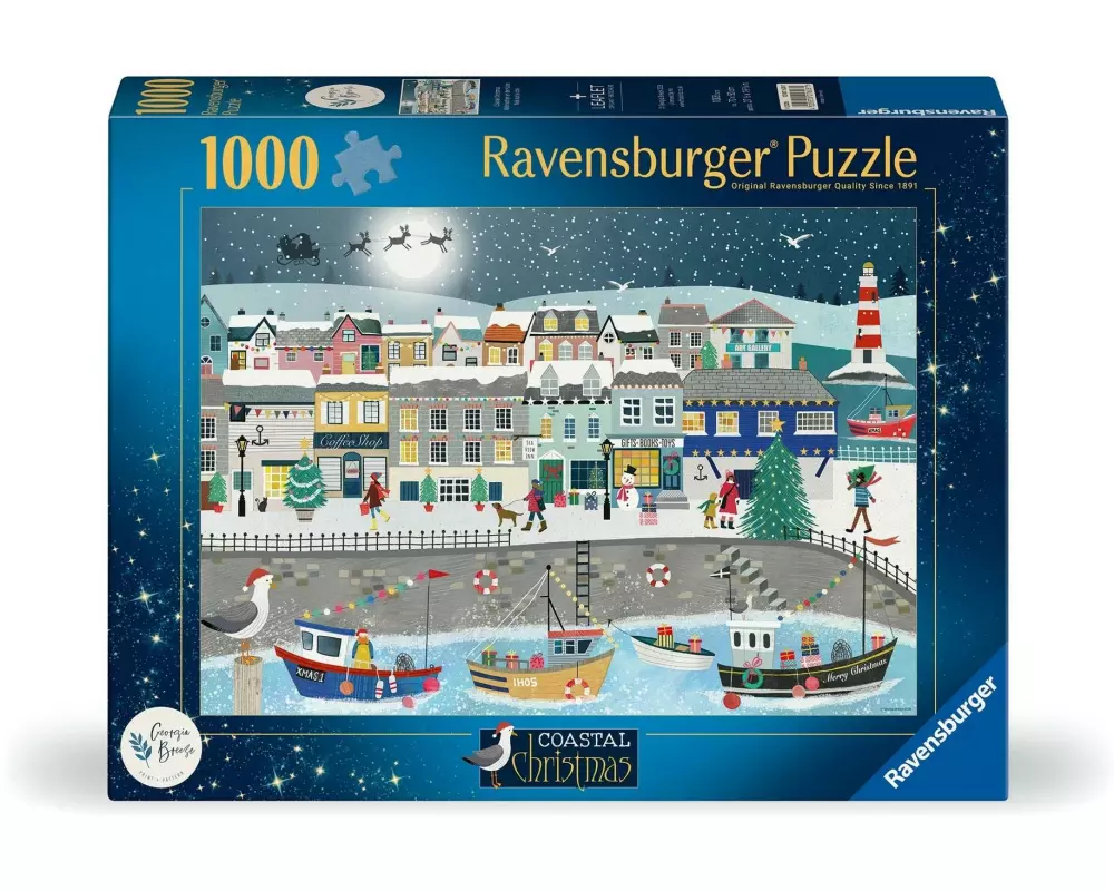 Ravensburger Puzzle Weihnachten am Hafen