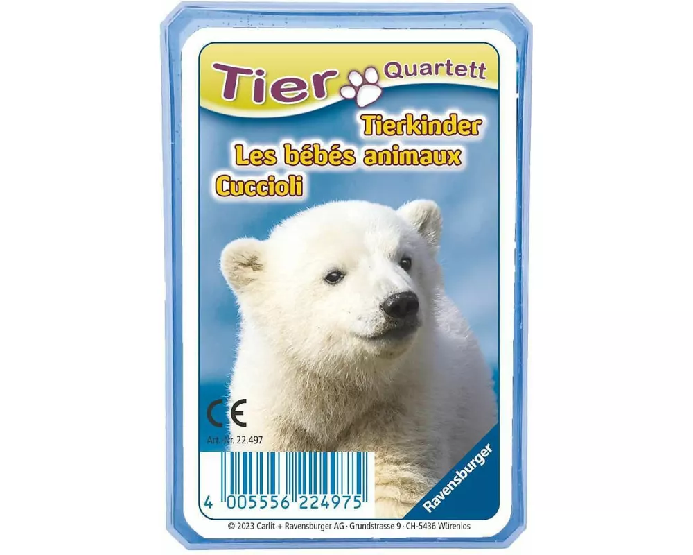Quartett: Tierkinder