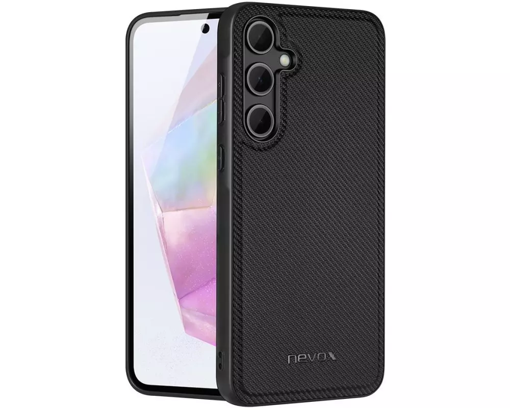 Nevox Back Cover StyleShell Nylo Galaxy A35 5G Schwarz