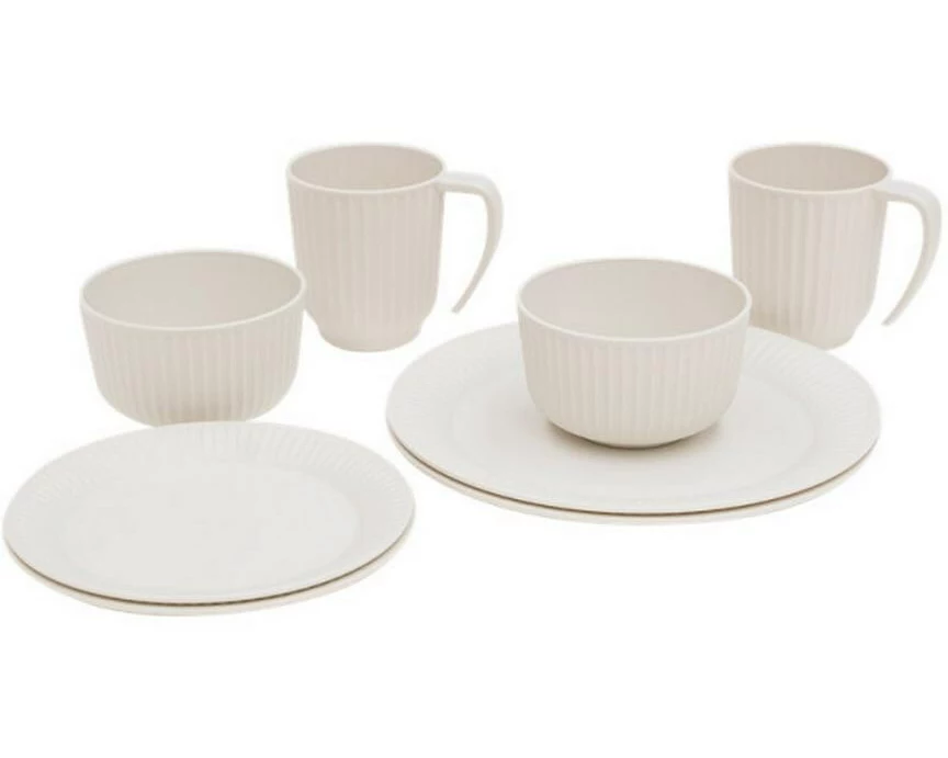 Outwell Outdoor-Geschirrset Delish 2er-Set Sandstone