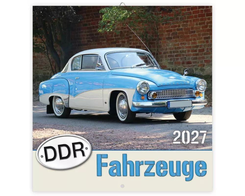 TRÖTSCH - Broschürenkalender DDR Fahrzeuge 2027