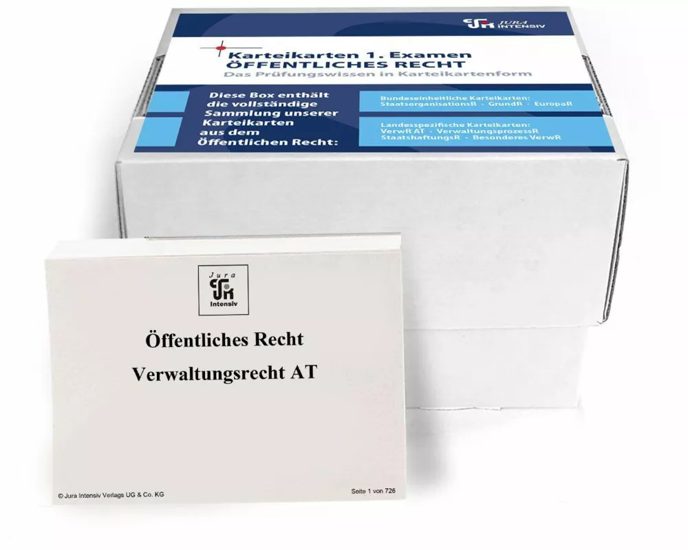 Karteikarten 1. Examen Öffentliches Recht - Saarland