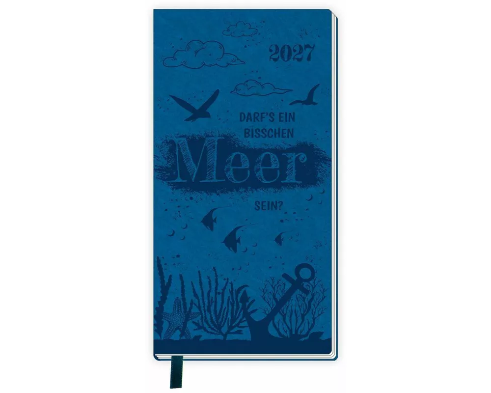TRÖTSCH - Taschenterminer Soft Touch Maritim 2027