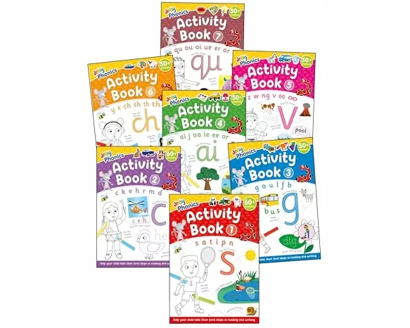 Jolly Phonics Activity Books 1-7