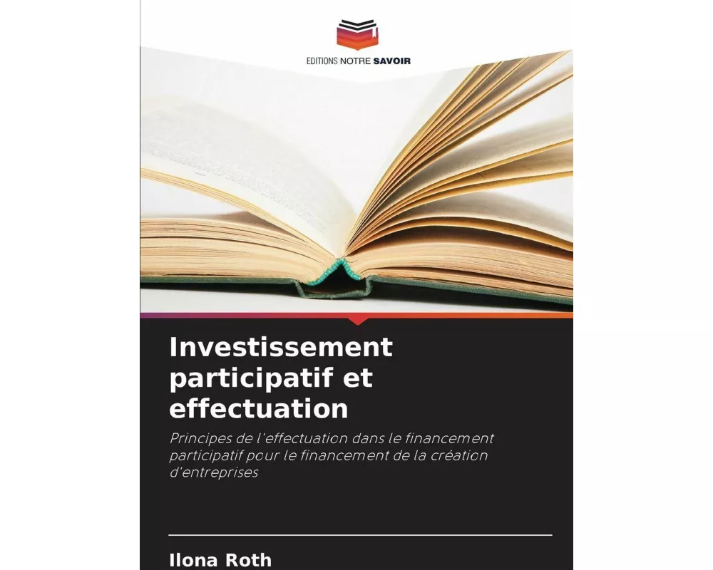 Investissement participatif et effectuation