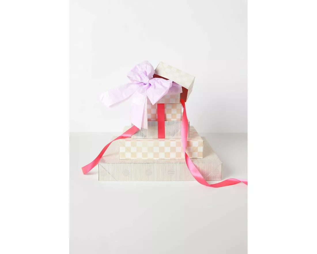 Papierschachtel Set The Sky is the Limit, FSC MIX, 5 Stk (passend für 1x A3, 1x A4, 1x A5, 2x A6), Höhe je Box 6,5 cm, 400 g/m²