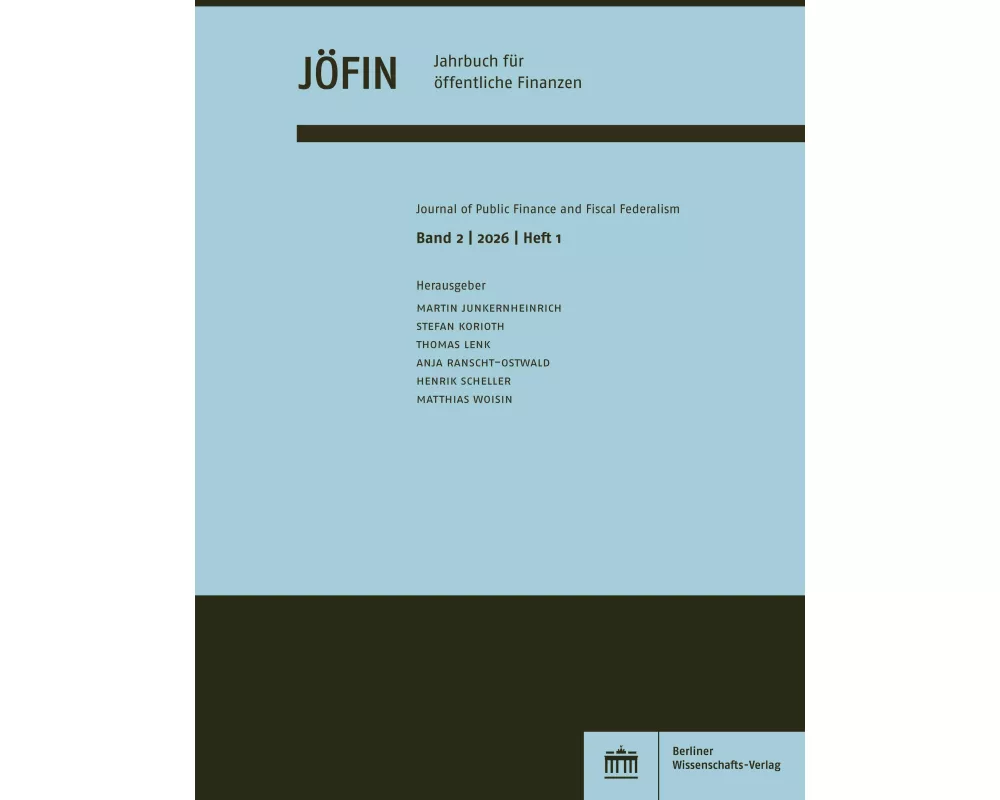 Jahrbuch für öffentliche Finanzen 2 (2026) 1