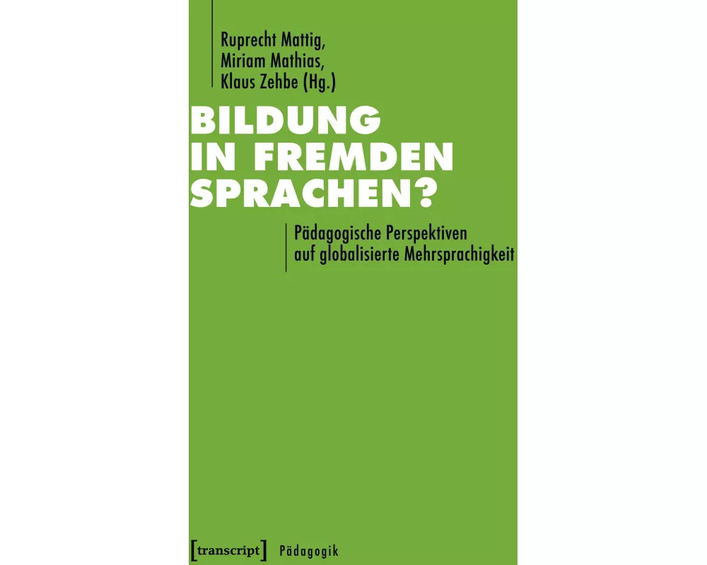 Bildung in fremden Sprachen?