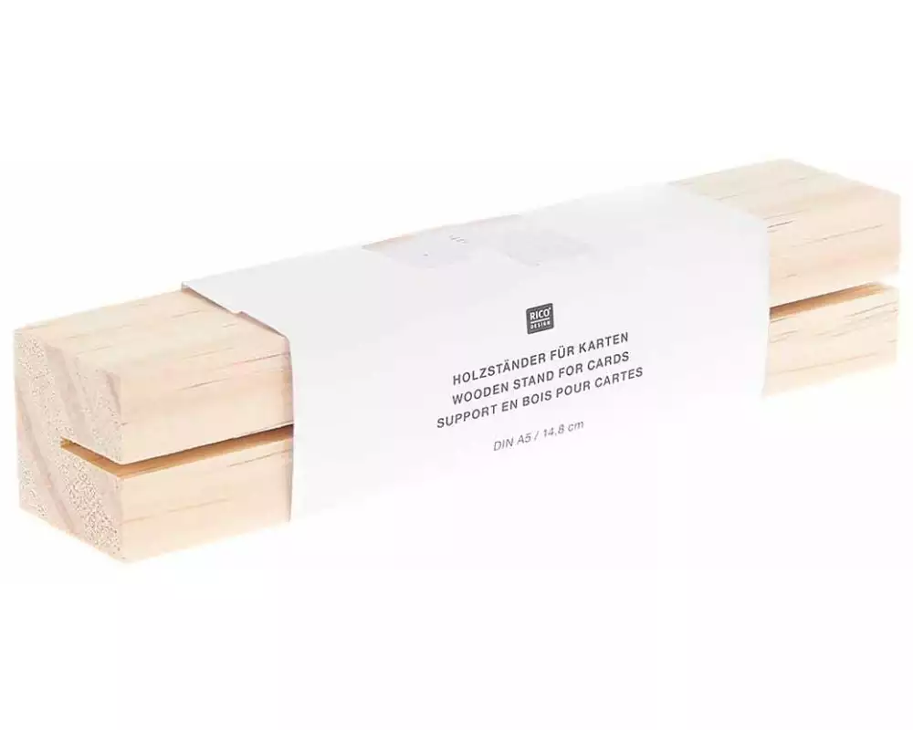Rico Design Holzartikel Holzständer DIN A5