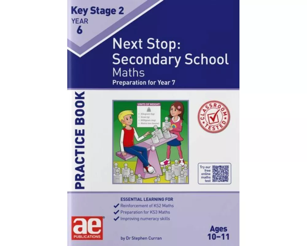 KS2 Next Stop: Secondary School - Maths Practice Book