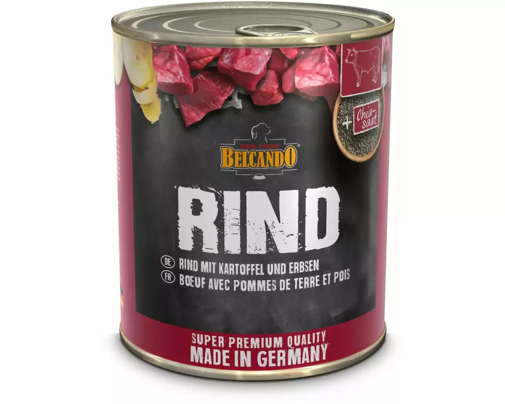 Belcando Nassfutter Rind mit Kartoffel & Erbsen, 800g